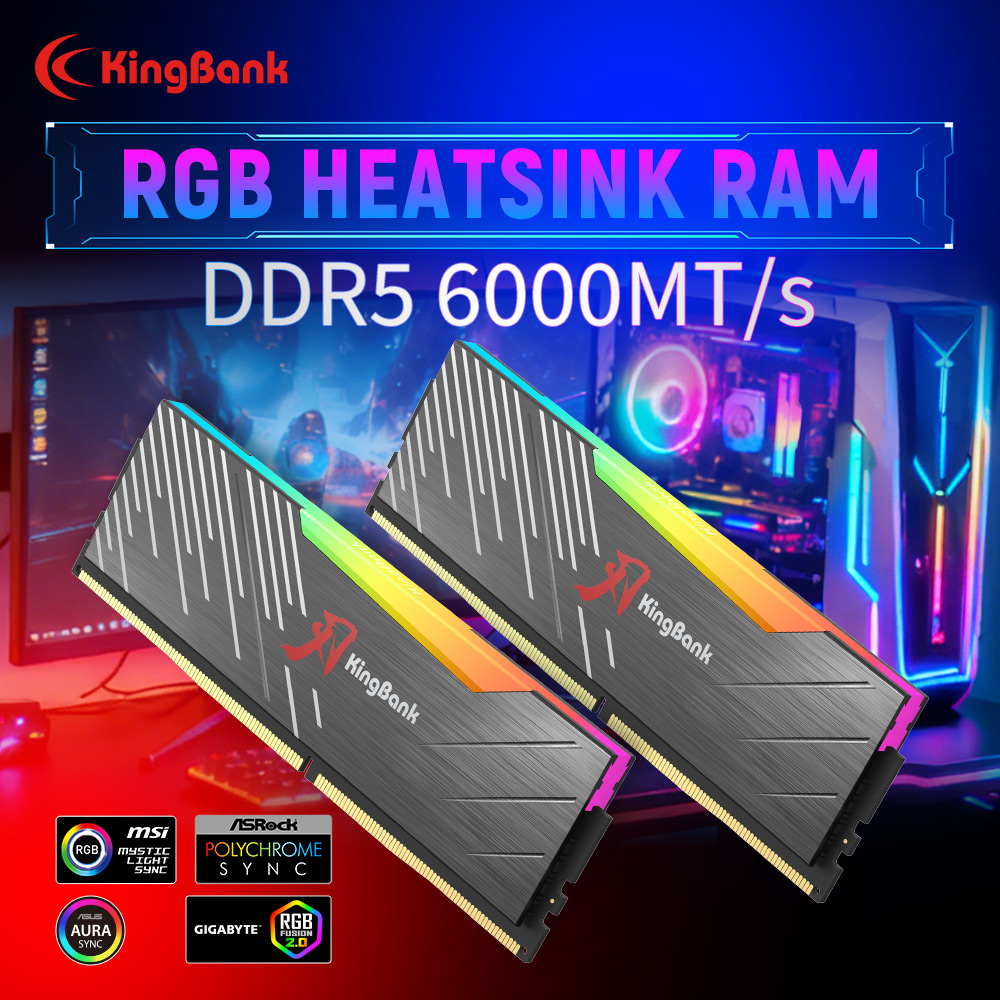 Ddr5 6000Mhz - KingBank KRRB DDR5 RGB SoarBlade Series