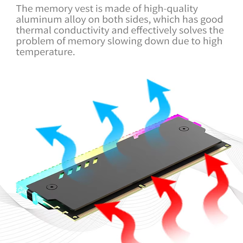 PC Memory Heatsink RM-1 RAM Co - đánh giá và giá Ddr5 Memory