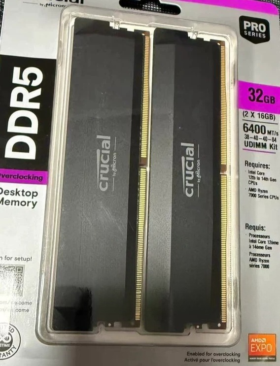 32GB DDR5 6000MHz RAM Kit, 16G - đánh giá và giá Ddr5 6000Mhz