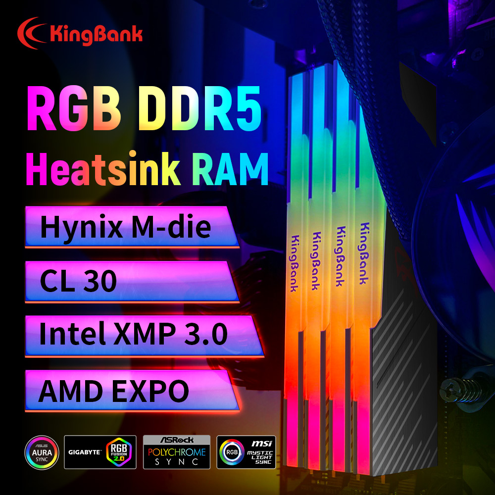 KingBank KRRB DDR5 RGB SoarBla - đánh giá và giá Ddr5 6000Mhz