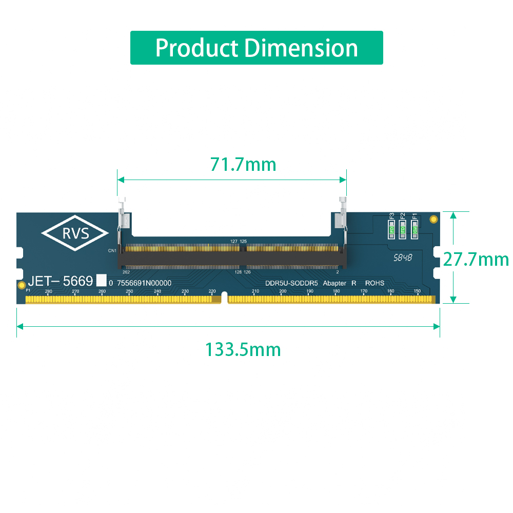 2PCS Laptop DDR5 RAM to SO DDR - đánh giá và giá Ddr5 Laptop Ram